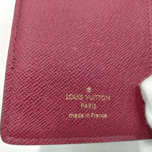 Authentic Louis Vuitton Brown Monogram Leather Wallet mn382-030426